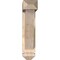 Ekena Millwork Traditional Arts and Crafts Smooth Bracket w/ Offset Brace, Douglas Fir, 5 1/2"W x 24"D x 24"H BKT0604X24X24TRA03SDF - alternate 4